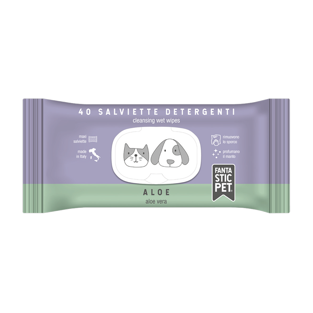 SalvietteDetergentiAloe FantasticPet